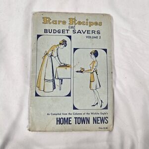 Rare Vintage 1963 Recipes And Budget Saves Cookbook Volume 2 | Home Town News